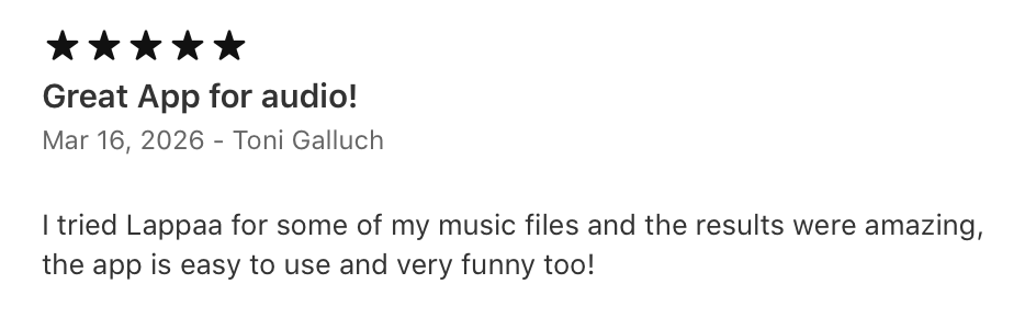 App Store Review from Italy